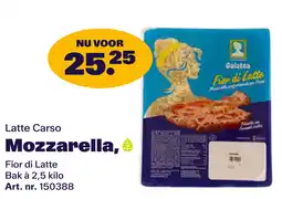 Bidfood Latte Carso Mozzarella aanbieding