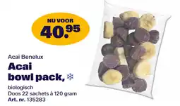 Bidfood Acai Benelux Acai bowl pack aanbieding