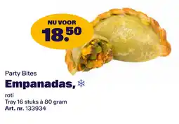 Bidfood Party Bites Empanadas aanbieding