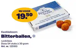 Bidfood Kwekkeboom Bitterballen aanbieding