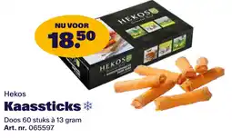 Bidfood Hekos Kaassticks aanbieding