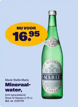 Bidfood Marie Stella Maris Mineraal water aanbieding