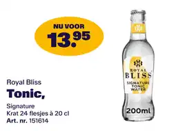 Bidfood Royal Bliss Tonic aanbieding