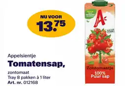 Bidfood Appelsientje Tomatensap aanbieding