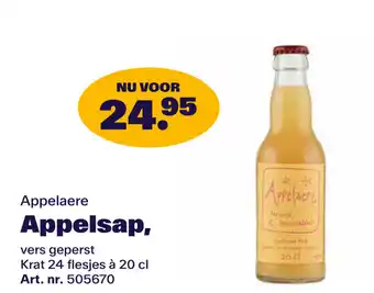 Bidfood Appelaere Appelsap aanbieding