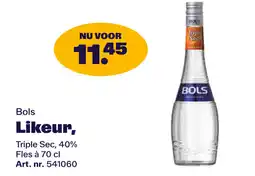 Bidfood Bols Likeur aanbieding