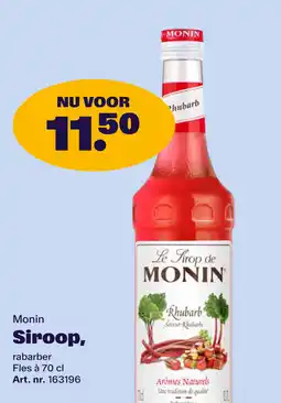Bidfood Monin Siroop aanbieding
