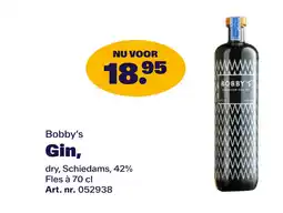Bidfood Bobby's Gin aanbieding