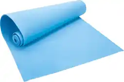 Bol.com DoaBuy yoga mat 180x60 cm lichtblauw lichtblauw aanbieding