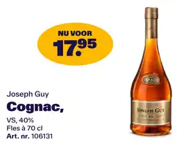 Bidfood Joseph Guy Cognac aanbieding