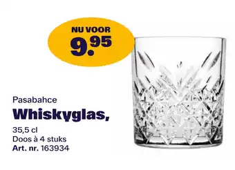 Bidfood Pasabahce Whiskyglas aanbieding