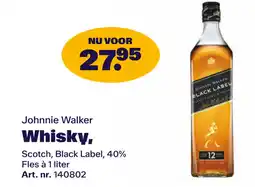 Bidfood Johnnie Walker Whisky aanbieding