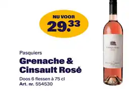 Bidfood Pasquiers Grenache & Cinsault Rosé aanbieding