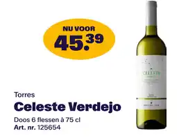 Bidfood Torres Celeste Verdejo aanbieding