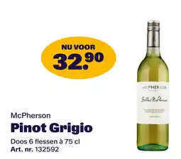 Bidfood McPherson Pinot Grigio aanbieding