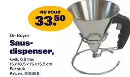 Bidfood De Buyer Saus dispenser aanbieding
