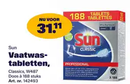 Bidfood Sun Vaatwas tabletten aanbieding