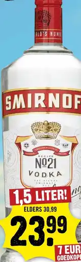 Dirck 3 Smirnoff aanbieding