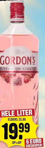 Dirck 3 Gordon's Premium Pink aanbieding
