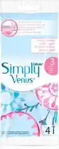 Bol.com Gillette Venus Simply3 - 4 Stuks - Wegwerpscheermesjes aanbieding