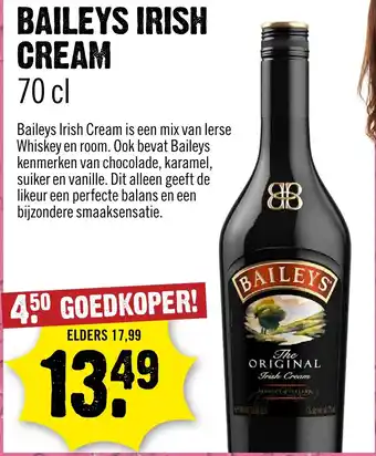 Dirck 3 Baileys irish cream aanbieding
