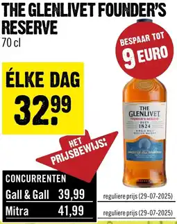 Dirck 3 The Glenlivet Founder's aanbieding