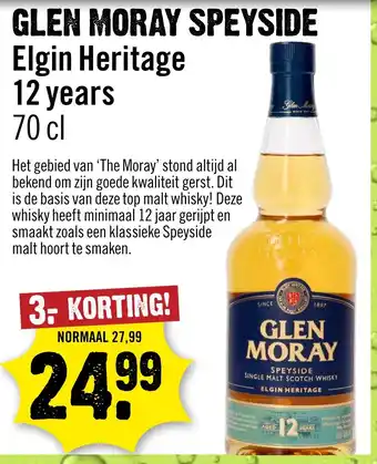 Dirck 3 Glen Moray Speyside aanbieding