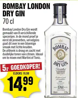 Dirck 3 Bombay london dry gin aanbieding