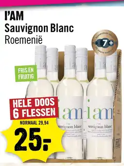 Dirck 3 I'AM Sauvignon Blanc Roemenië aanbieding