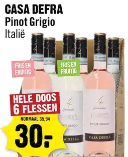 Dirck 3 Casa defra Pinot grigio aanbieding