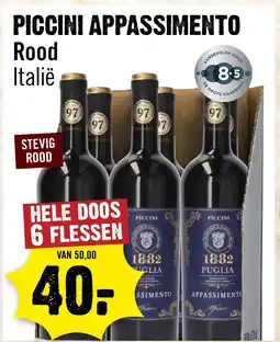 Dirck 3 Piccini Appassimento Rood aanbieding