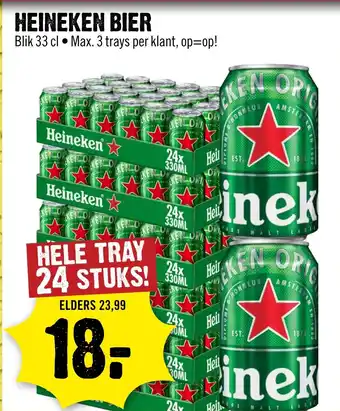 Dirck 3 Heineken bier aanbieding