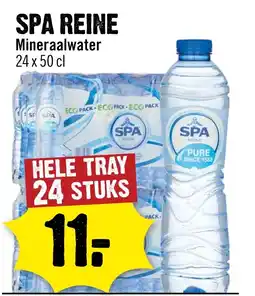 Dirck 3 Spa reine Mineraalwater aanbieding