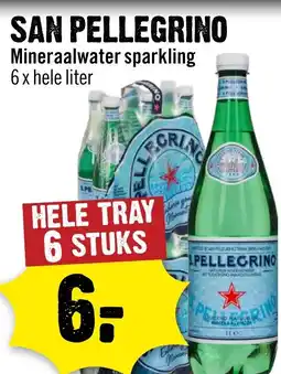 Dirck 3 San Pellegrino Mineraalwater sparkling aanbieding