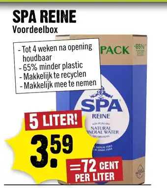 Dirck 3 SPA REINE aanbieding