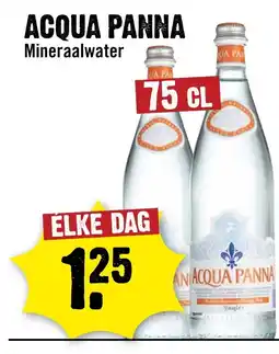 Dirck 3 ACQUA PANNA Mineraalwater aanbieding