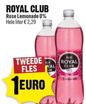 Dirck 3 Royal club Rose Lemonade 0% aanbieding