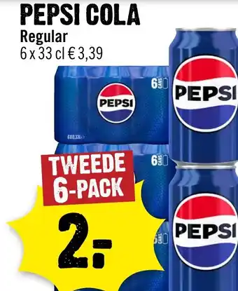 Dirck 3 PEPSI COLA Regular aanbieding