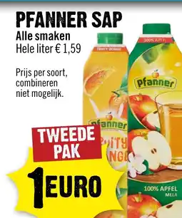 Dirck 3 Pfanner sap aanbieding