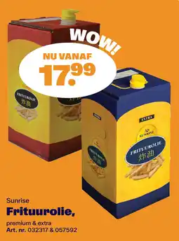 Bidfood Sunrise Frituurolie premium & extra aanbieding