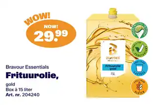 Bidfood Bravour Essentials Frituurolie gold aanbieding