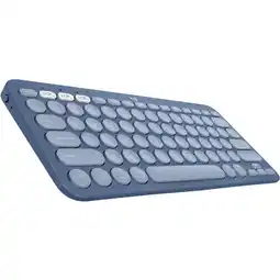 Bol.com Logitech K380 - Draadloos Bluetooth Toetsenbord - Qwerty - Blueberry aanbieding
