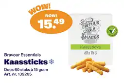 Bidfood Bravour Essentials Kaassticks aanbieding