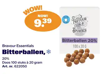 Bidfood Bravour Essentials Bitterballen aanbieding