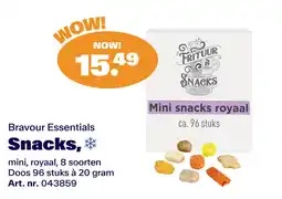 Bidfood Bravour Essentials Snacks aanbieding