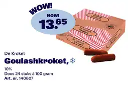 Bidfood Dé Goulash Goulashkroket aanbieding