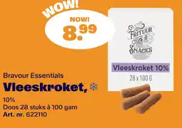 Bidfood Bravour Essentials Vleeskroket aanbieding