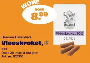 Bidfood Bravour Essentials Vleeskroket aanbieding