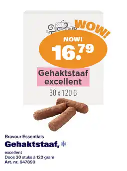 Bidfood Bravour Essentials Gehaktstaaf aanbieding