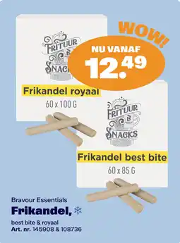 Bidfood Bravour Essentials Frikandel aanbieding